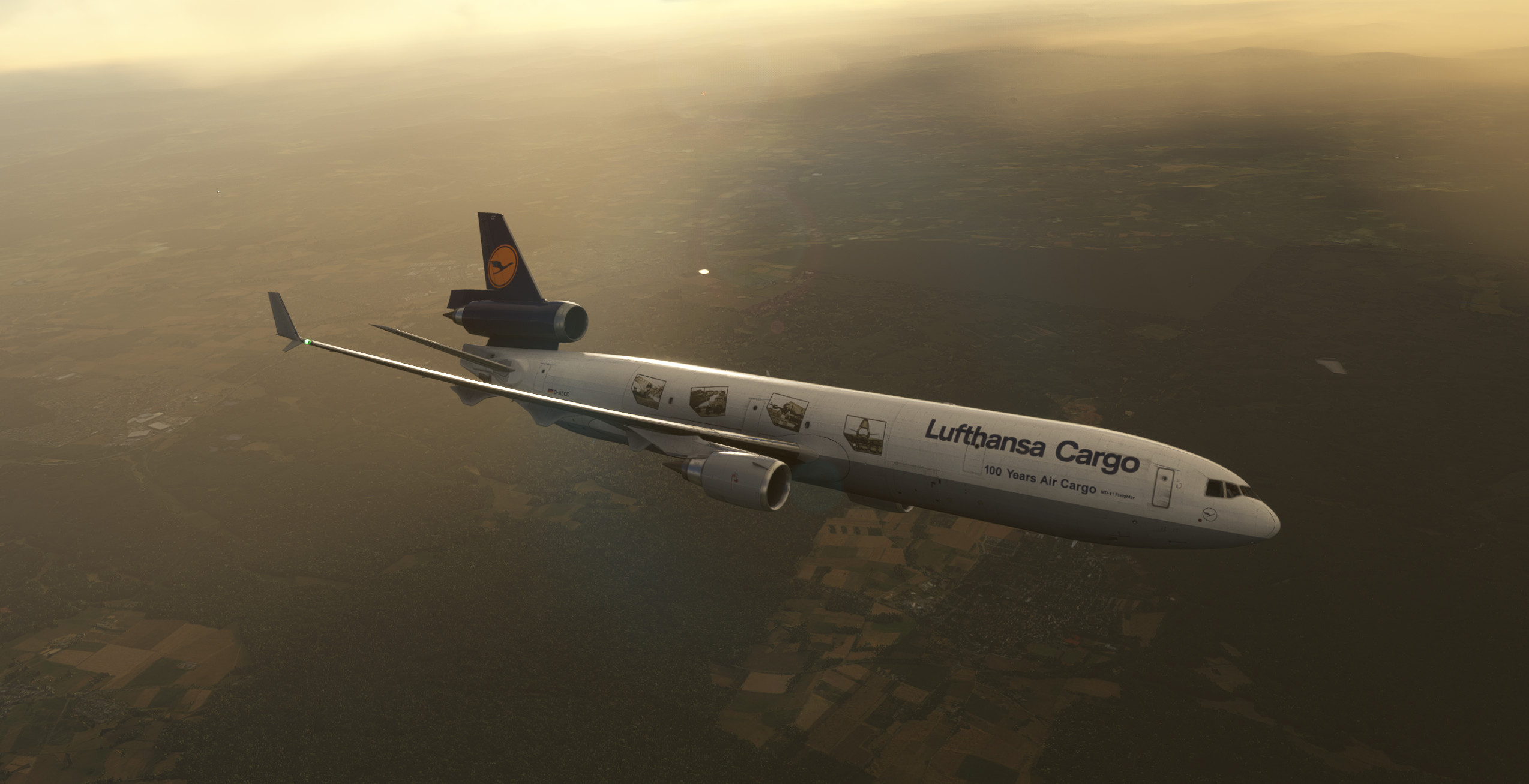 Lufthansa Cargo McDonnell Douglas MD-11F D-ALCC 100 years