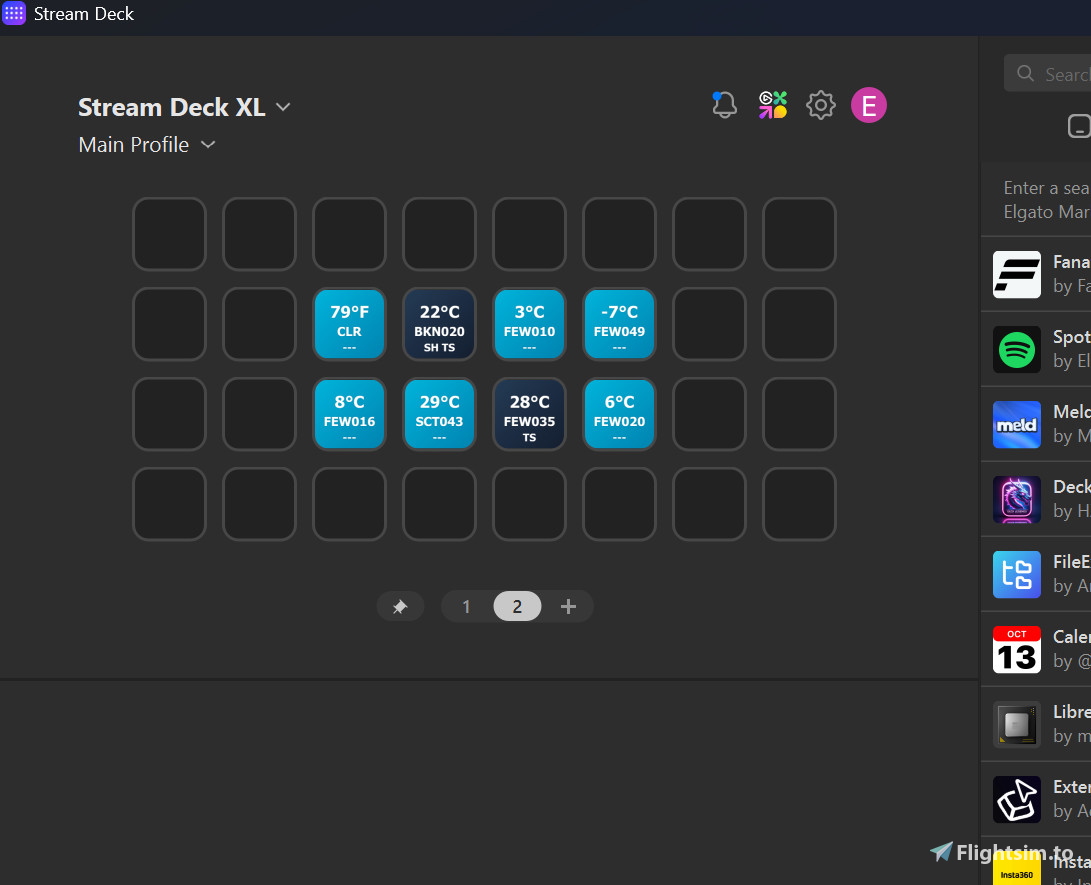 Get Weather – Stream Deck METAR Plugin - MSFS Add-on - Flightsim.to
