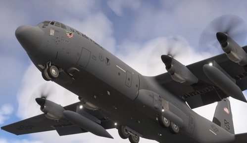 Blackbird C-130J-30 USAF 86th AW  88601