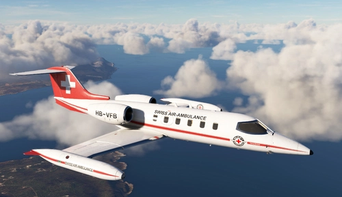 Learjet 35A Swiss HB-VFB Pack