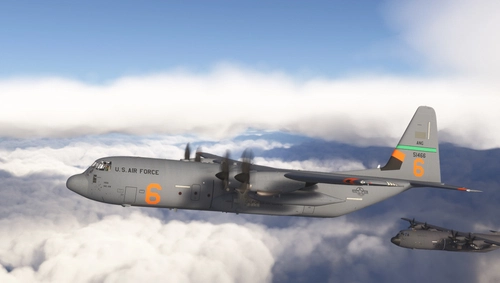 C-130J-30 USAF California Air National Guard Pack