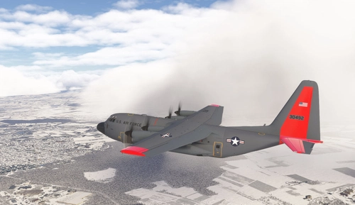 Blackbird LC-130J USAF New York ANG 30492 (new paint scheme)