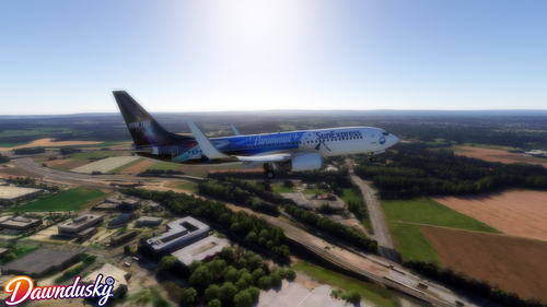 SunExpress ''Paramount'' Star Trek" (TC-SPO) - Boeing 737-8MA
