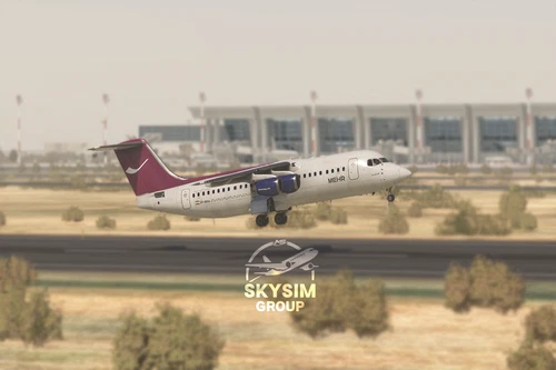 JF Avro RJ100 Mehr Air (Ep_Mra ) Just Flight RJ Professional