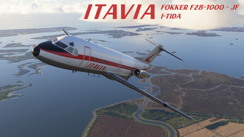 Itavia I-TIDA | Fokker F28-1000 Just Flight
