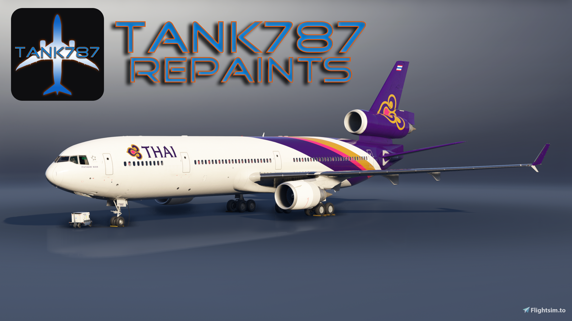 TFDi MD-11 GE | Thai Airways - HS-TME - Image 1