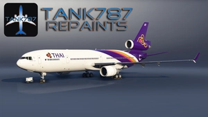 TFDi MD-11 GE | Thai Airways - HS-TME thumbnail 1