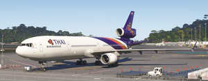 TFDi MD-11 GE | Thai Airways - HS-TME thumbnail 2