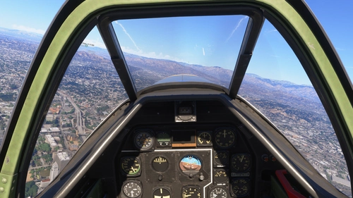 Modified flight model for Asobo P-51D Goldfinger and Lady B