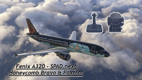SPAD.next Honeycomb Bravo and Foxtrot  Profile for the Fenix A320