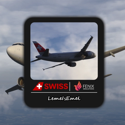 Swiss Airlines Mini Fleet Pack w/ Cabin for Fenix A320 | [8K]