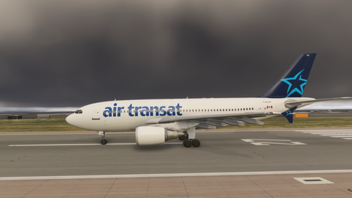 IniBuilds A310 Air Transat C-GLAT Livery