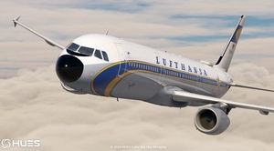 Lufthansa D-AISZ "Super Star Retro" w/ Cabin | Fenix A321 thumbnail 5