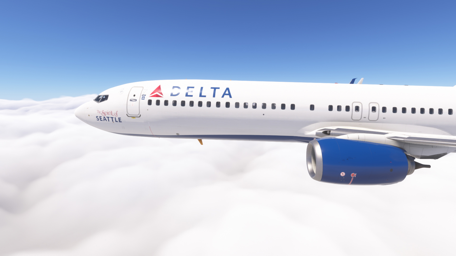 PMDG 737-900ER w/ cabin Delta Air Lines - Spirit of Seattle