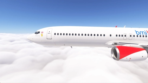 PMDG 737-900(ER) bmi baby - pudsey bear (G-BYZJ)