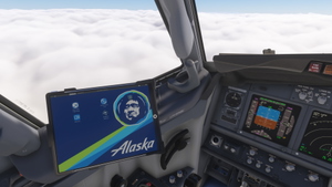 PMDG 737-900ER w/cabin Alaska Airlines - Snowflakes - N287AK thumbnail 7