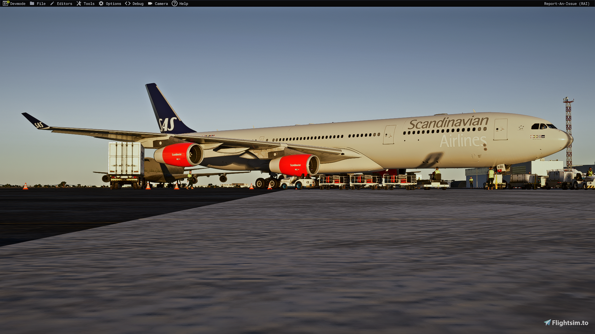 模型・プラモデル てつさん予定 SK SAS航空 Aviationtag A340-300