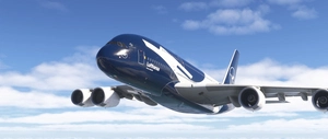 FlyByWire A380 - Lufthansa 100 Year Anniversary D-AIMH (4K) thumbnail 4