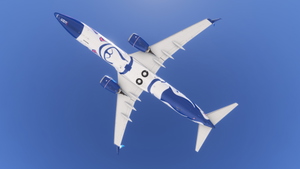 PMDG 737-900(ER) w/ cabin Alaska Airlines - Xáat Kwáani/Salmon People (N559AS) thumbnail 4