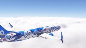 PMDG 737-900(ER) w/ cabin Alaska Airlines - Xáat Kwáani/Salmon People (N559AS) thumbnail 6