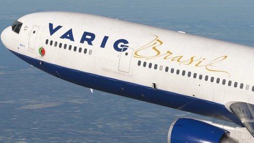 Varig "Rota Brasil-Japão" PP-VQL | w/Cabin