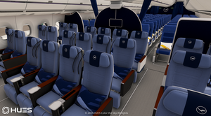 Lufthansa D-AIXL 100 Years w/Cabin thumbnail 5