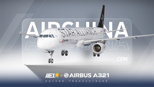 【Alex.Tex】FenixSimA321-CFM Air China B-6383 中国国际航空-星空联盟-8K