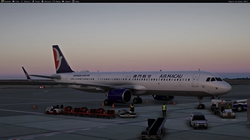 Air Macau B-MBT livery Inibuilds A321LR MSFS2024 (with cabin)