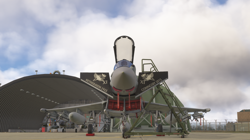 IndiaFoxtEcho EF2000 Typhoon ZJ925 11(F)Sqn Anniversary