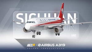 【Alex.Tex】FenixSimA319-IAE Sichuan Airlines B-6419 四川航空公司-标准涂装NC-8K thumbnail 1