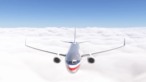 PMDG 737-900(ER) w/ cabin American Airlines - Bare Metal (N921NN) thumbnail 5