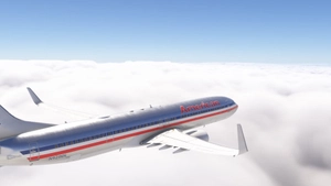 PMDG 737-900(ER) w/ cabin American Airlines - Bare Metal (N921NN) thumbnail 6
