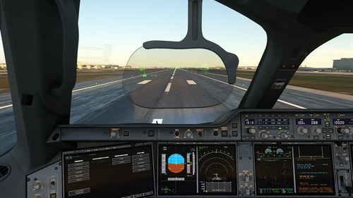 IniBuilds Airbus A350 Cockpit Views
