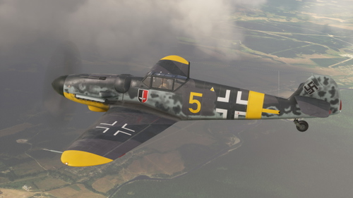 Messerschmitt Bf 109G-2/R6  "Gelbe 5"  6./JG 52
