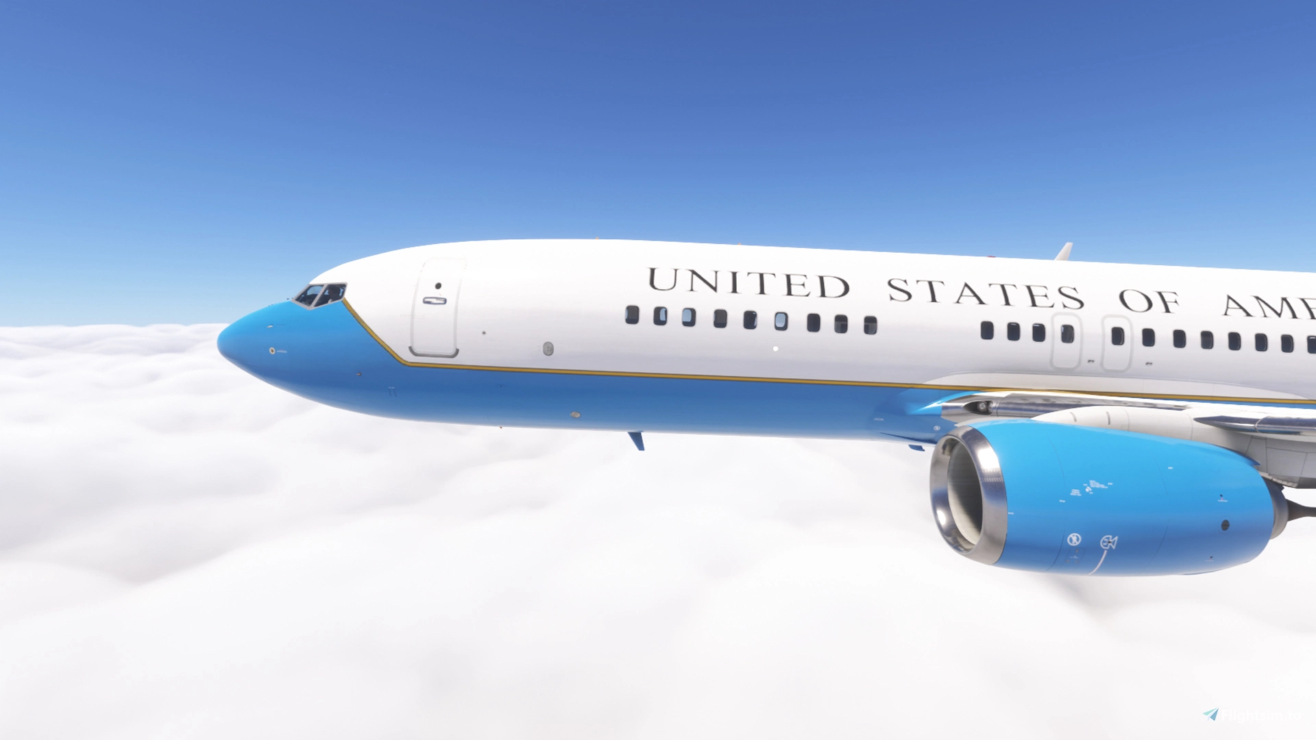 PMDG 737-800BB2 United States Air Force - USAF (05-0730, 05-0932, 09-0540) - Image 1