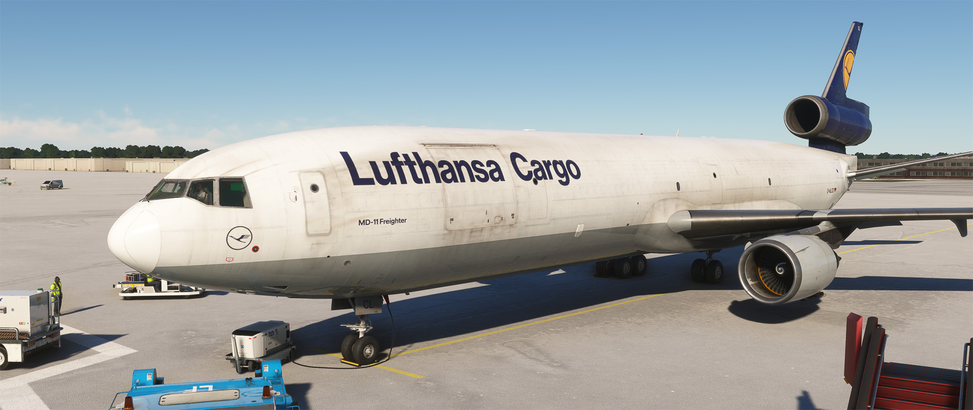 MD-11 Lufthansa Cargo D-ALCL Weathered - Image 1