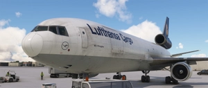 MD-11 Lufthansa Cargo D-ALCL Weathered thumbnail 3