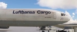 MD-11 Lufthansa Cargo D-ALCL Weathered thumbnail 2