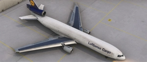 MD-11 Lufthansa Cargo D-ALCL Weathered thumbnail 5