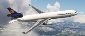 MD-11 Lufthansa Cargo D-ALCL Weathered thumbnail 9