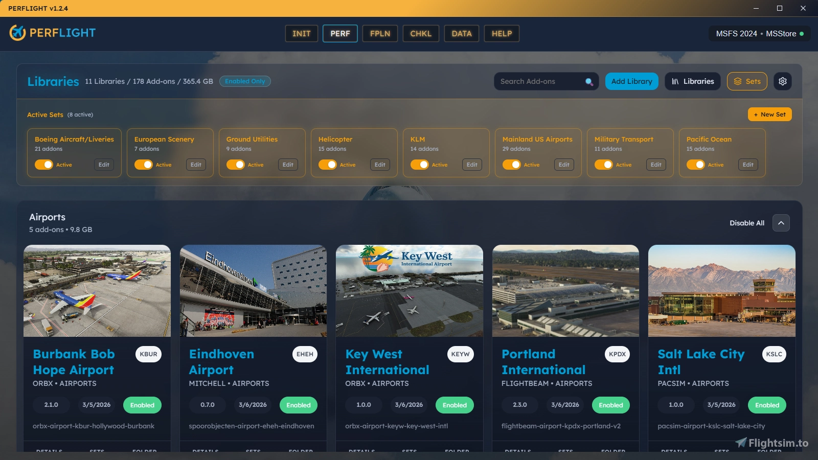 PERFLIGHT Addon Manager, Pre-Flight Checklist & Service Launcher - Image 2