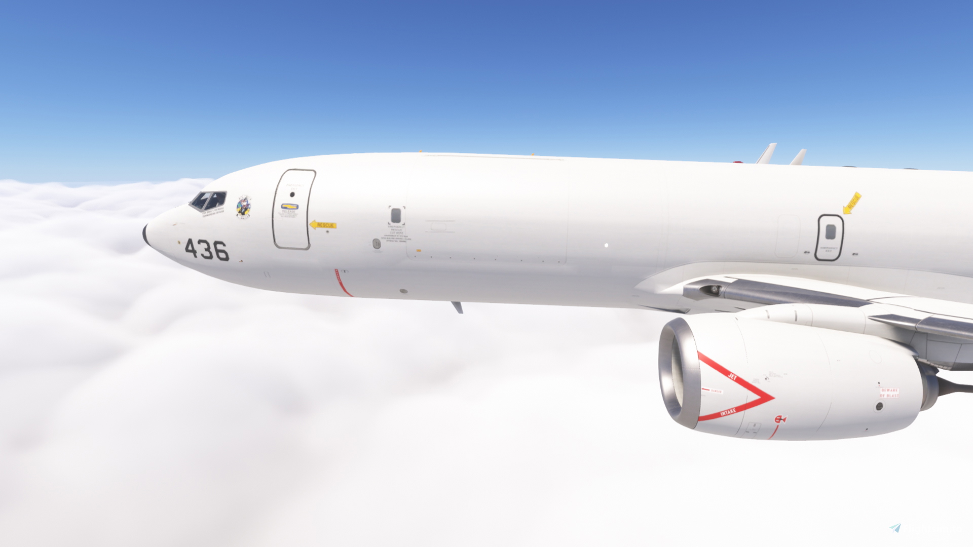 PMDG 737-800 P-8A Poseidon US Navy - Mad Foxes (168428 + 168436