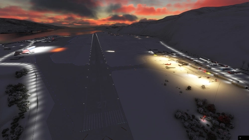 Enhancement pack for MK Studios Greenland airports + Freeware airports + Helipads
