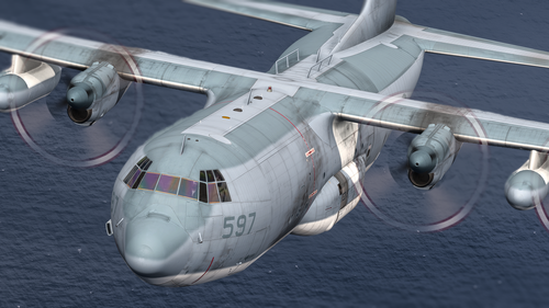 Captain Sim C-130L-100-30 VMGR-452 Stretched