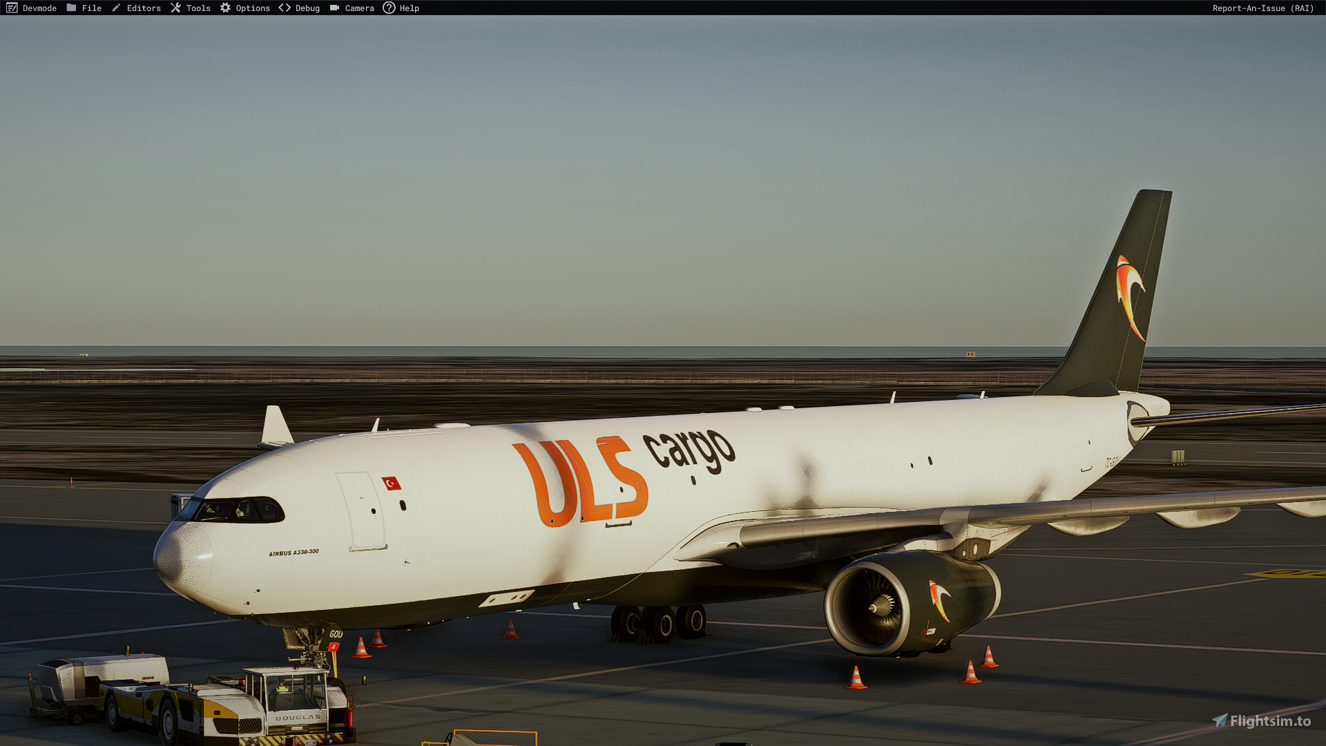 【値下げ】激レア！ULS Airlines Cargo A330-300F ULS Cargo TC-GOU livery Inibuilds A330-300RR P2F MSFS2024