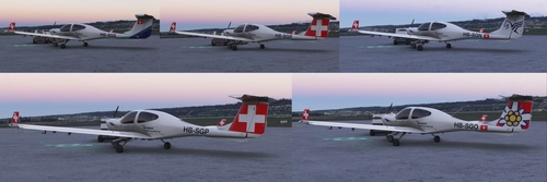 Diamond DA40 NG (COWS) – European Flight Academy Switzerland Pack