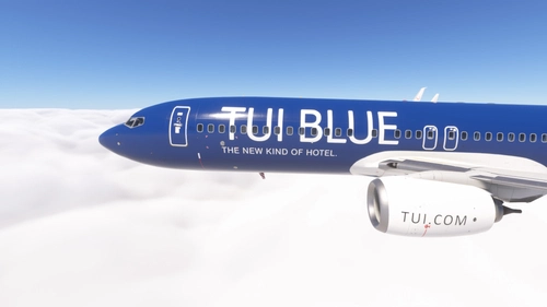 PMDG 737-800 w/ cabin TUIfly Blue (D-ATUD)