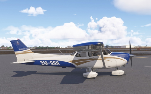 Asobo Cessna 172 9M-DON