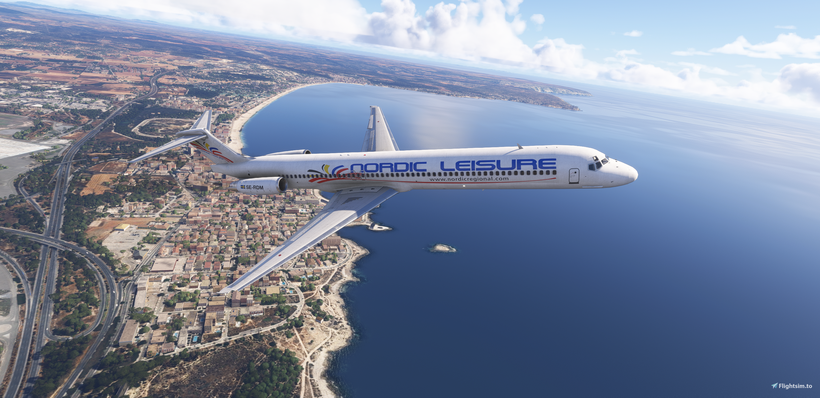 Nordic Leisure MD-83 SE-RDM circa 2008 - MSFS Add-on - Flightsim.to