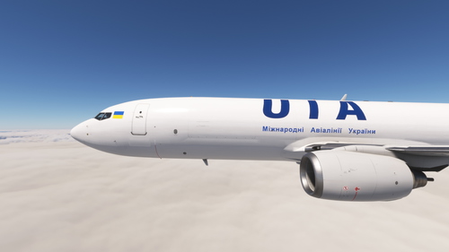 PMDG 737-800BCF  Ukraine International Airlines Cargo - UIA (UR-FAA)